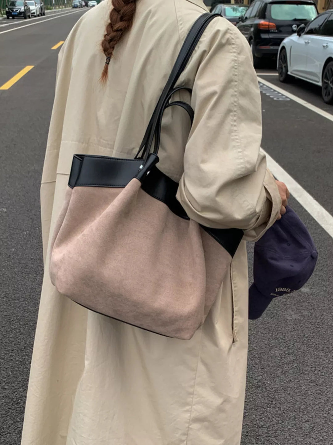 Lightweight Classic Color Tote Bag