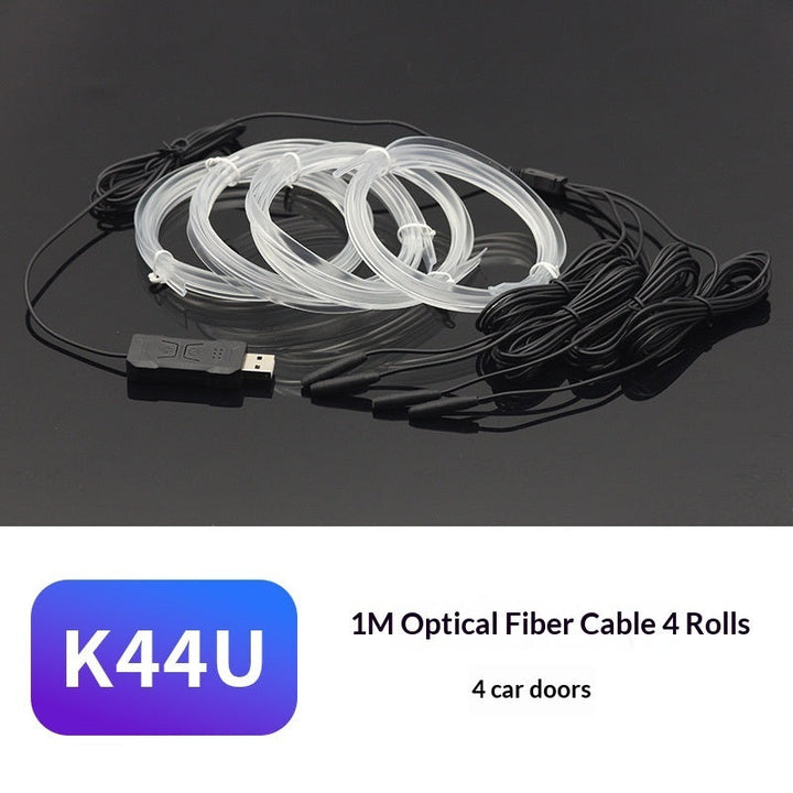 Car Atmosphere Light 64 Color Colorful Optical Fiber Atmosphere Light