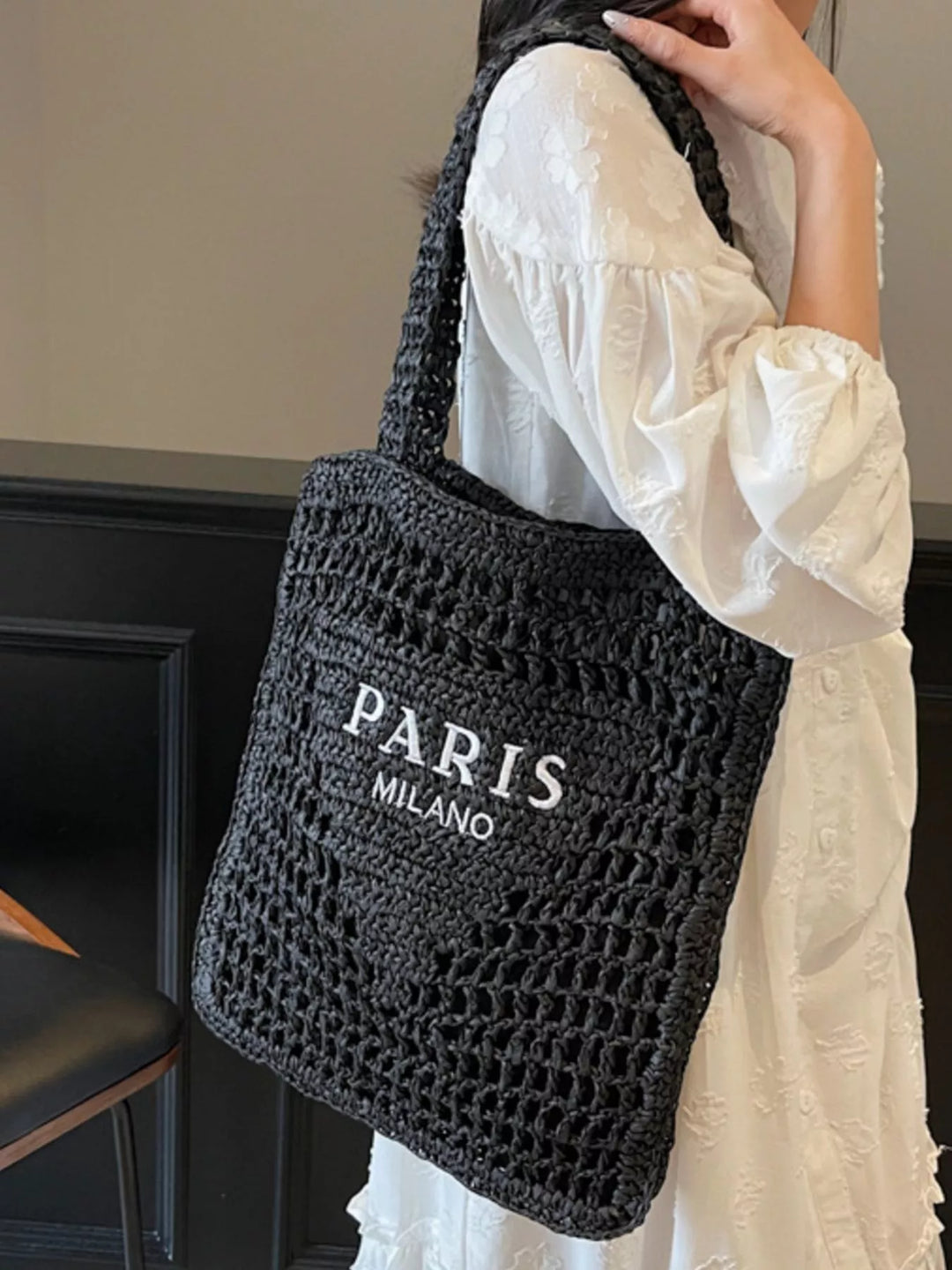 Crochet Knit Shoulder Bag