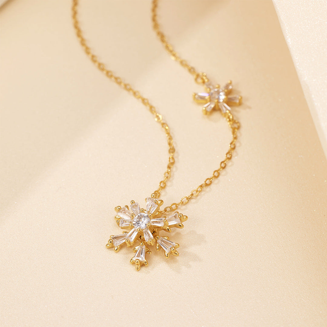Snowflake Pendant Necklace