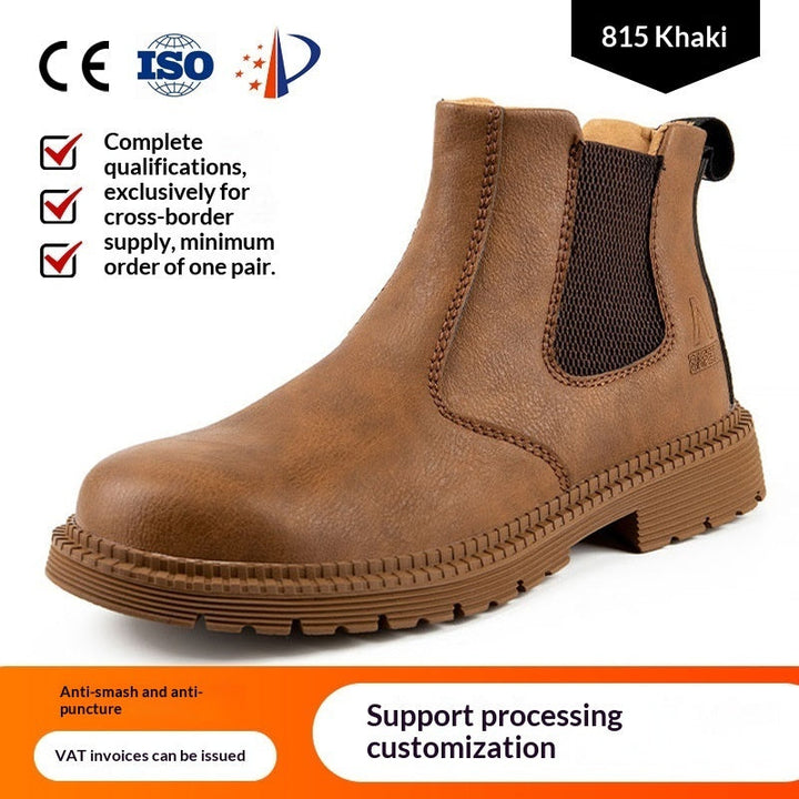 Wear-resistant And Non-slip Work Shoes Men