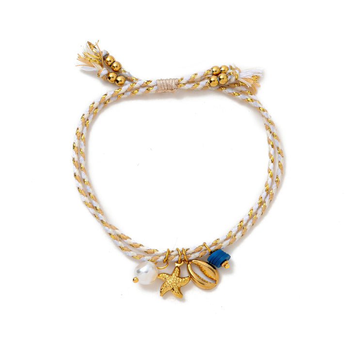 Multilayer Stacked Bracelet Womens Stretchy Beach Bracelet