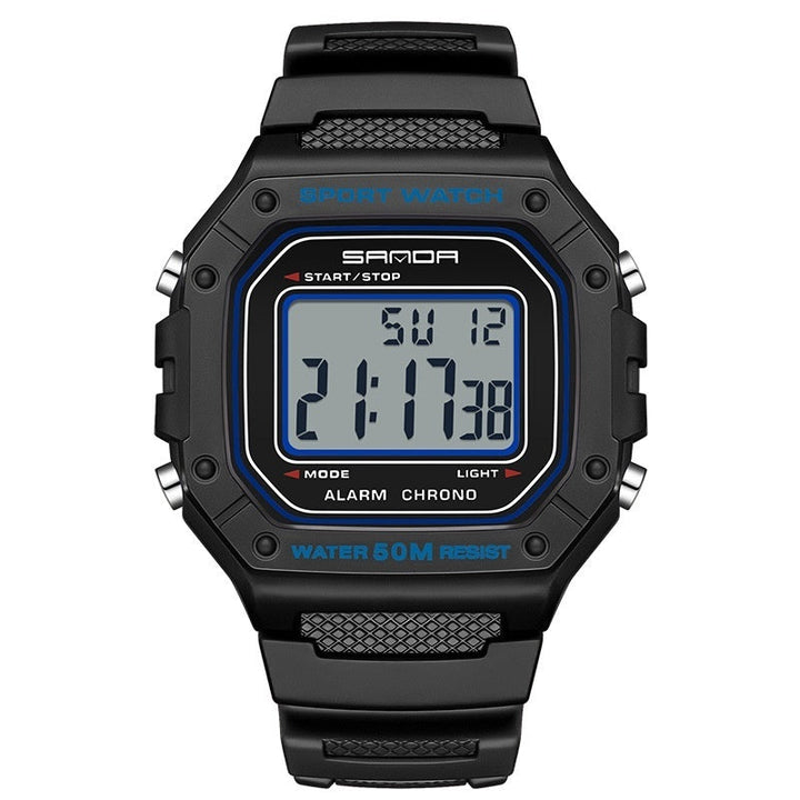Swimming Waterproof Youth Electronic Watch Simple Alarm Clock