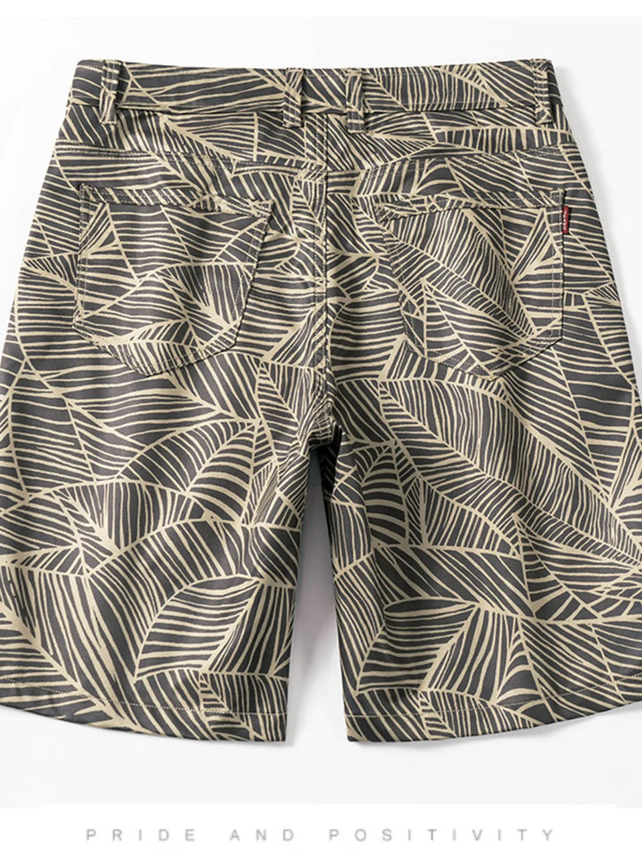 Men's Printed Loose Fit Shorts