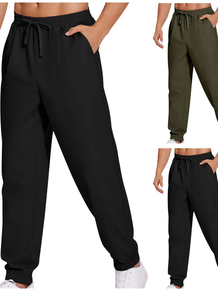 Men's Plus Size Drawstring Joggers