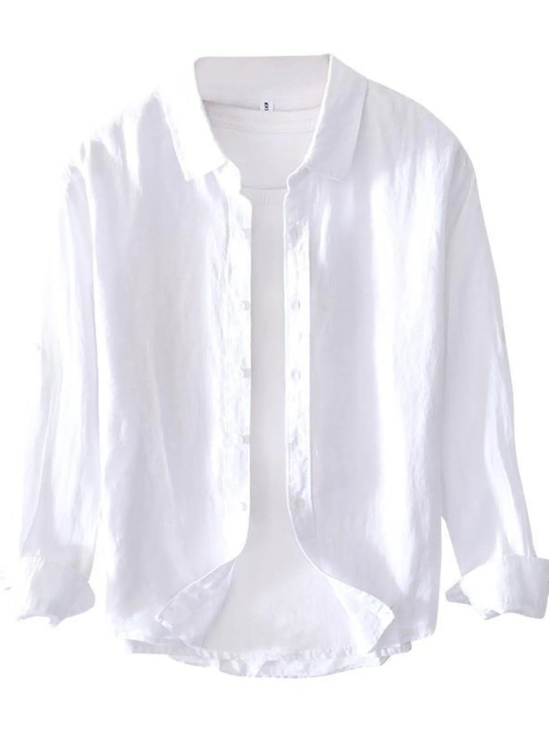 Men's Full Size Button Up Long Sleeve Shirt Plus Size