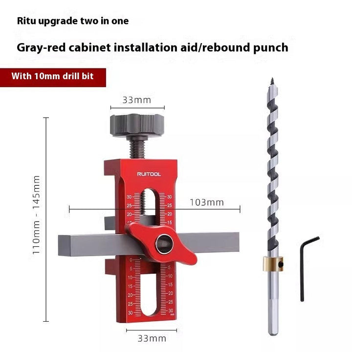 Cabinet Door Installation Aid Aluminum Alloy