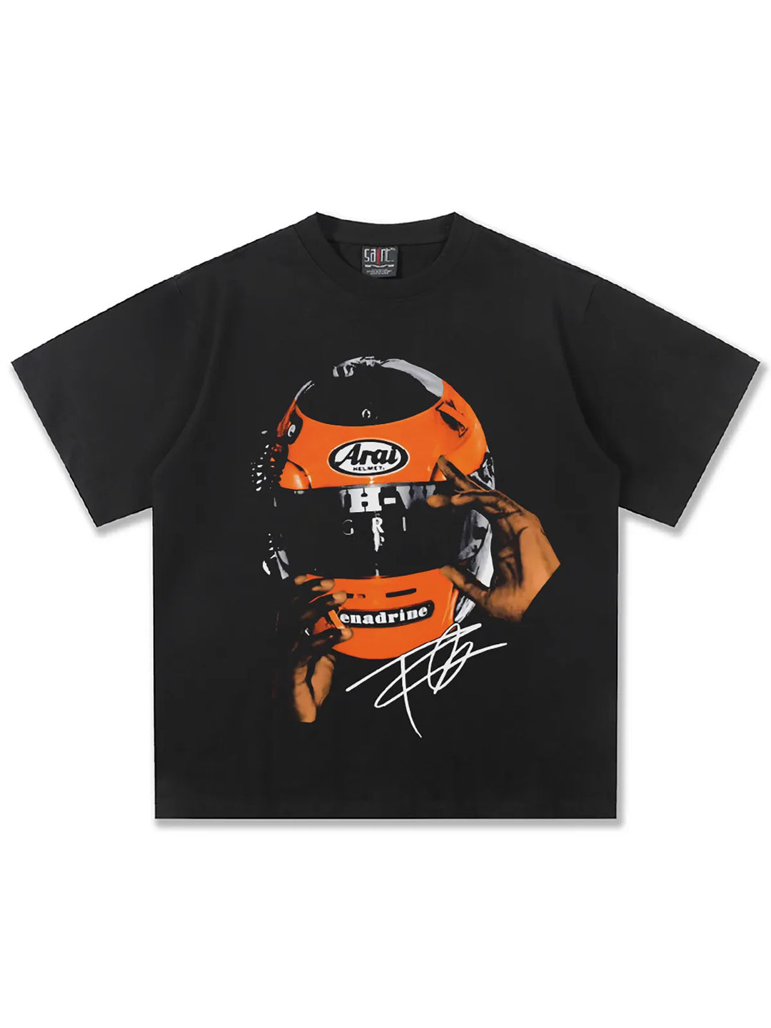 Men's Graphic Round Neck Short Sleeve T-Shirt