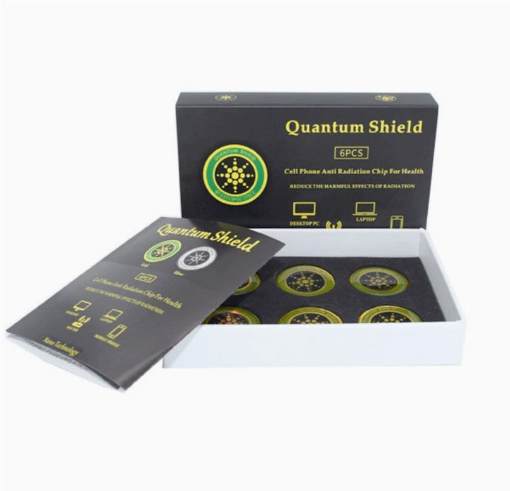 Cell phone radiation protection stickers