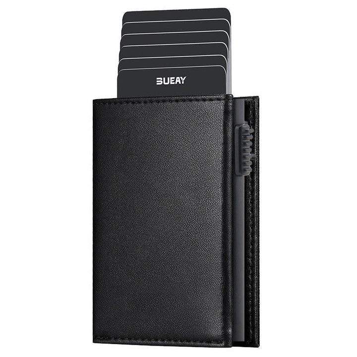 Foreign Trade First-layer Cowhide Genuine Leather Card Holder