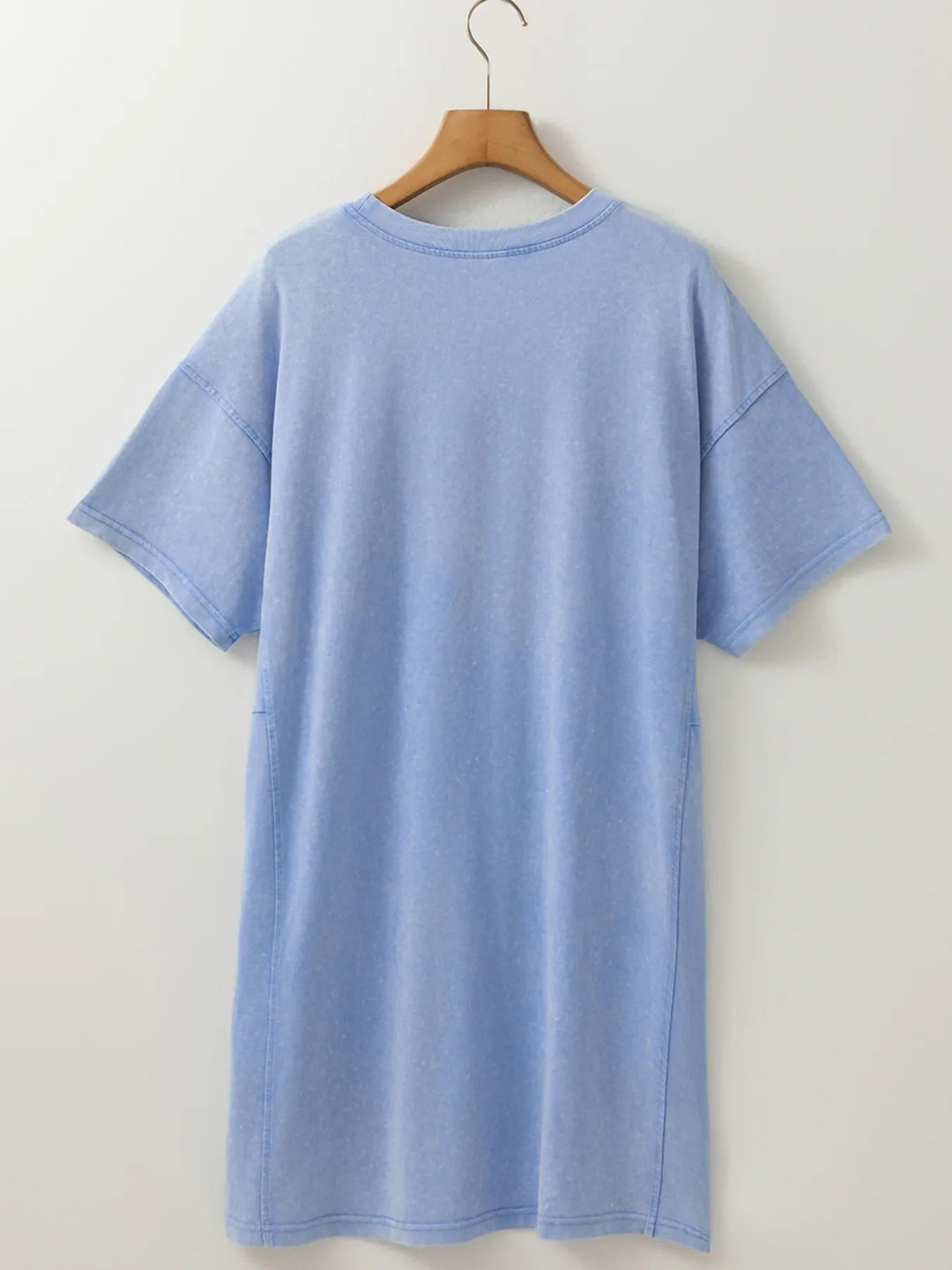 Flower Oversized Round Neck T-Shirt