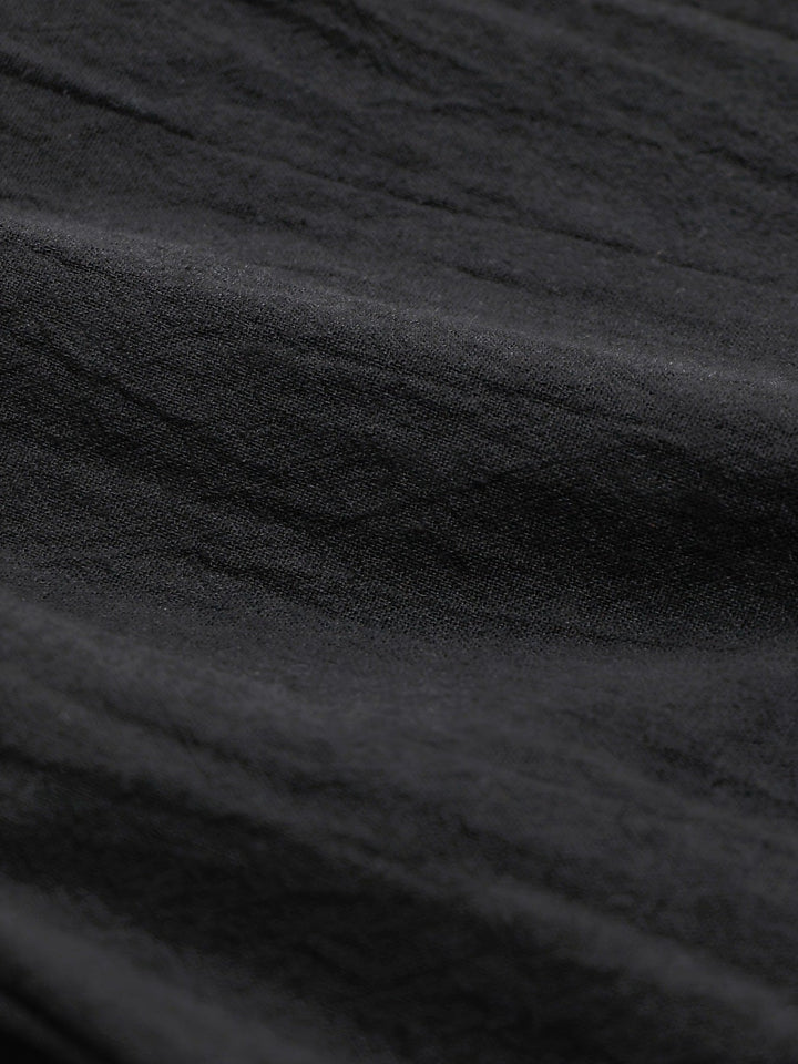 Elastic Waist Pants with Pockets