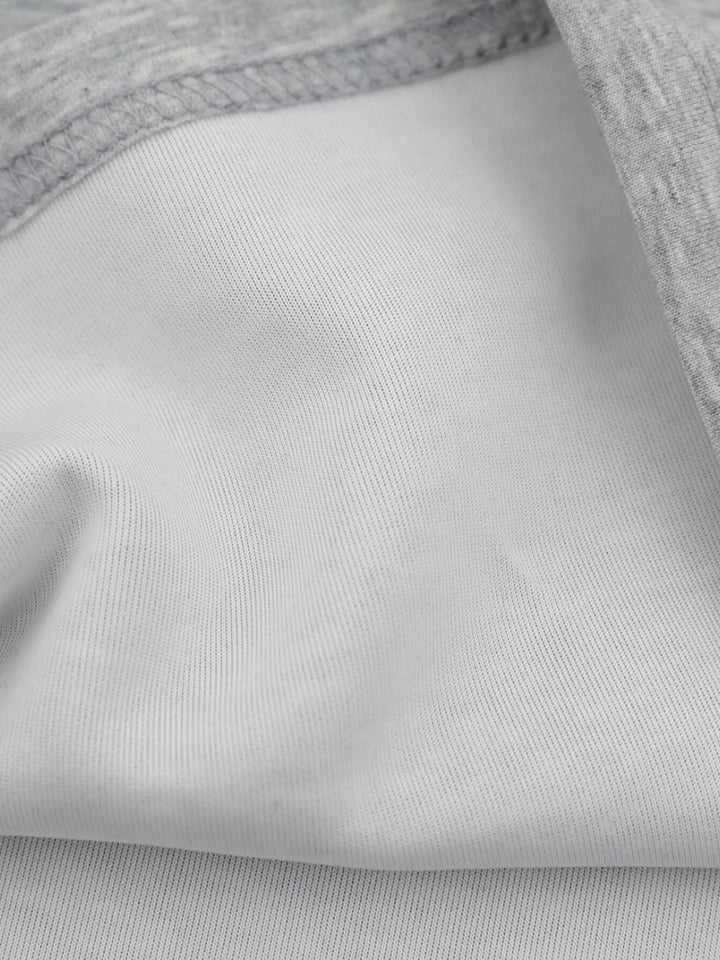 Men's Detachable Collar Short Sleeve Top