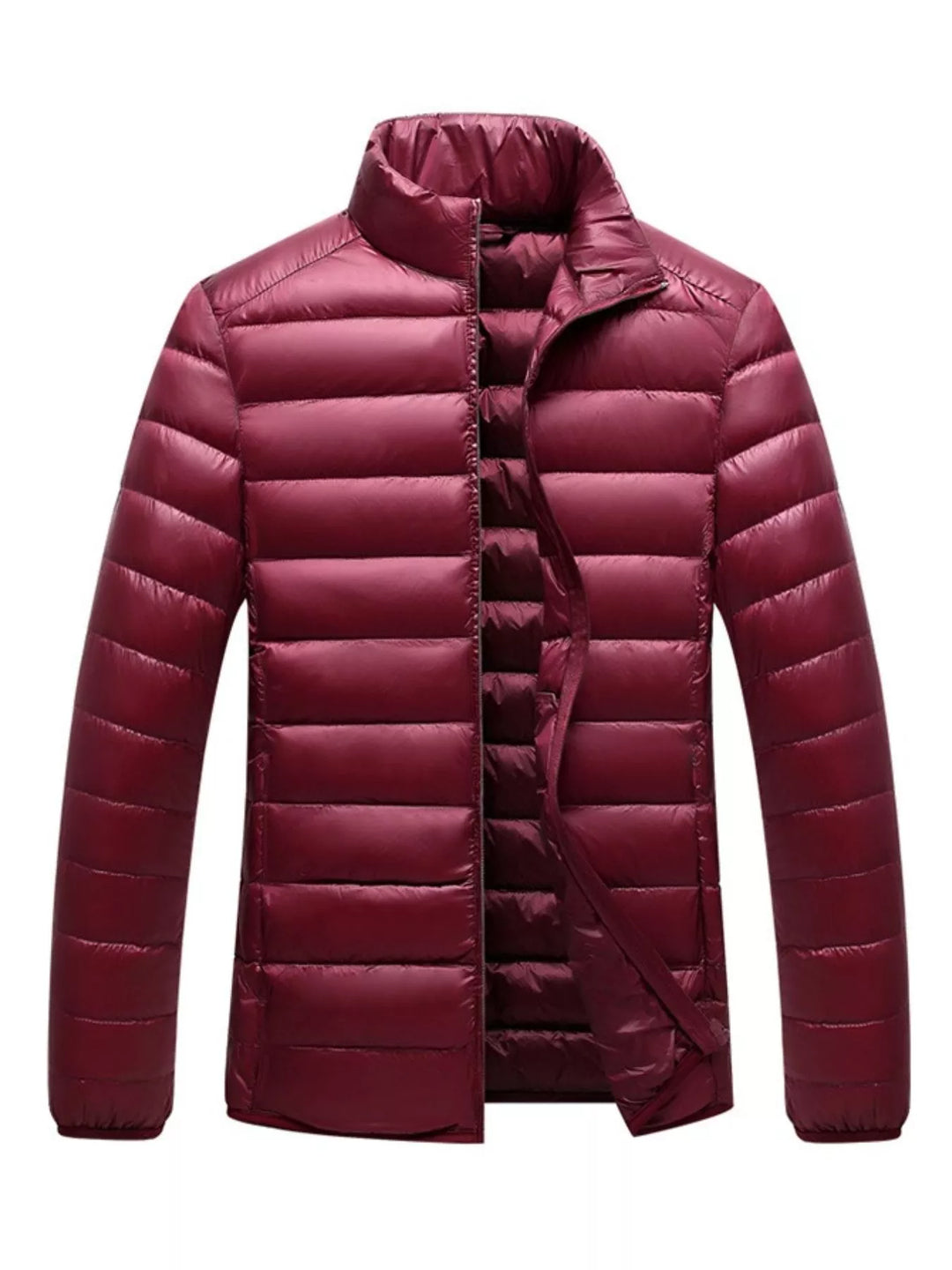 Men's Plus Size Lightweight Packable Puffer Jacket