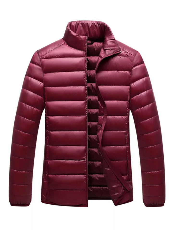 Men's Plus Size Lightweight Packable Puffer Jacket
