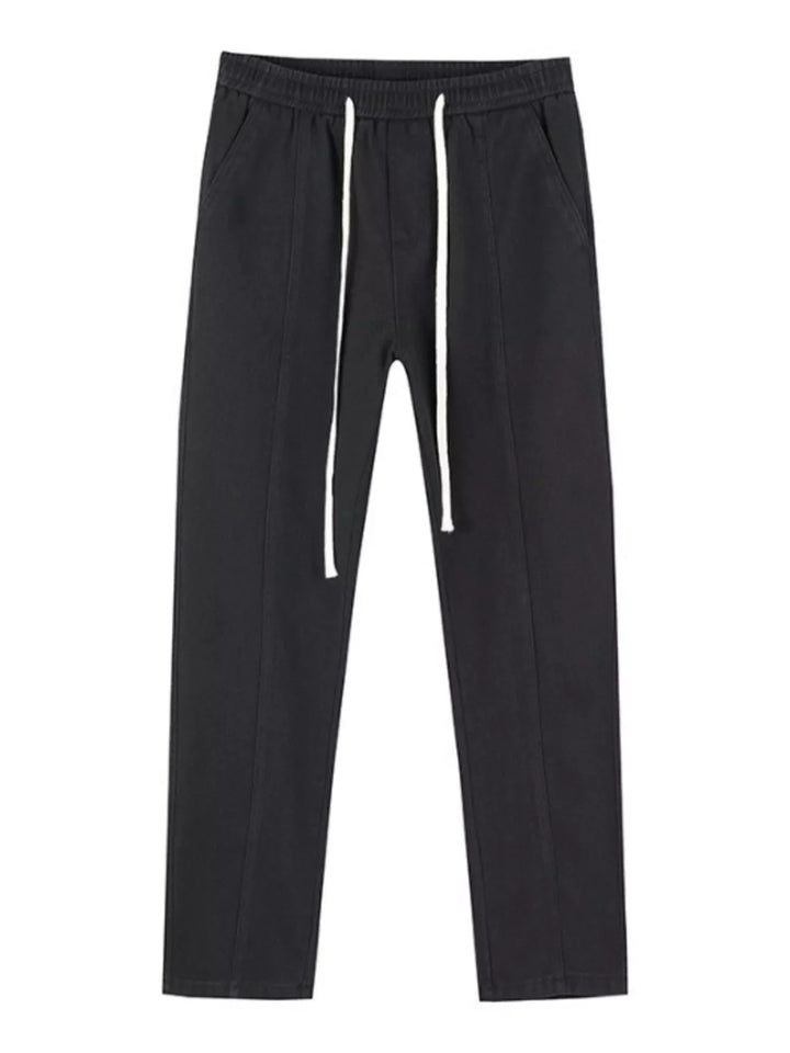 Men's Plus Size Relaxed Fit Drawstring Jeans