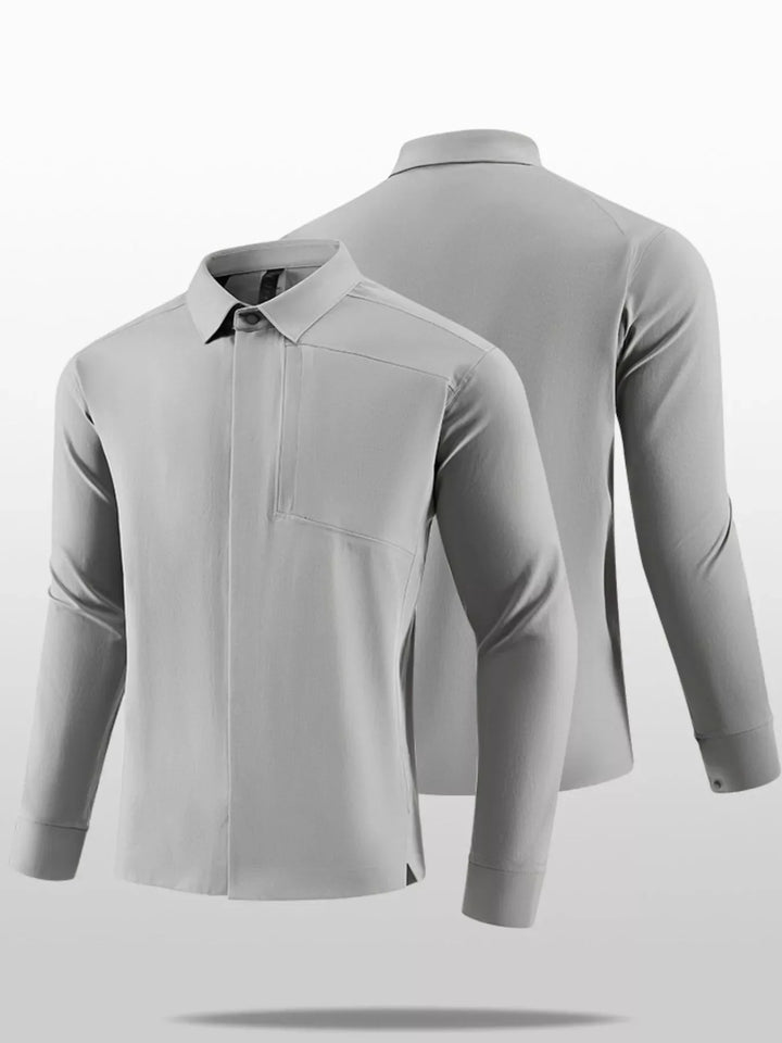 Men's Plus Size Slim Fit Long Sleeve Windbreaker Jacket