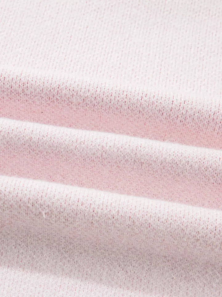 Cherry Pattern Drop Shoulder Sweater