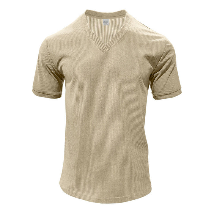 American-style Loose-fit Casual Mens T-shirt