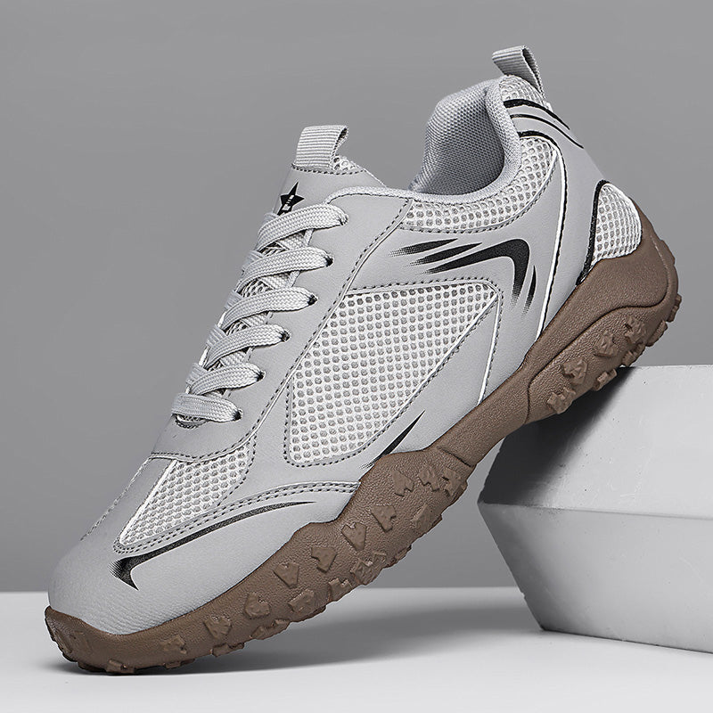 2026 Summer New Wide Toe Box German Trainer Shoes For Men, Breathable Mesh Casual Sneakers, Trendy Outdoor Running Shoes For Teenagers
