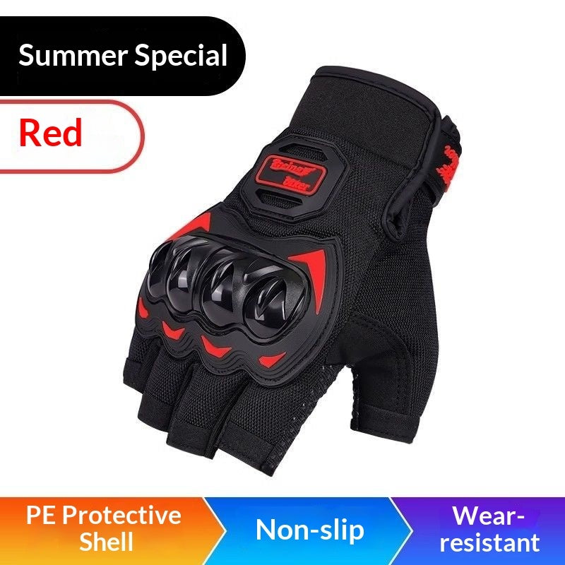 Mens Summer Motorcycle Riding Gloves