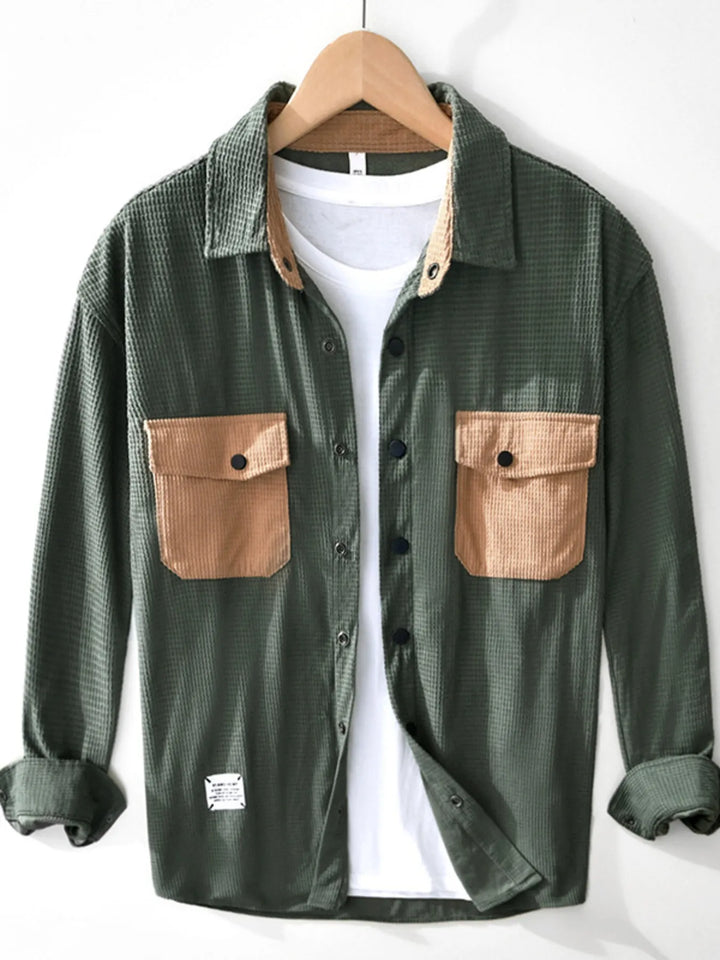Men's Button Up Long Sleeve Shirt