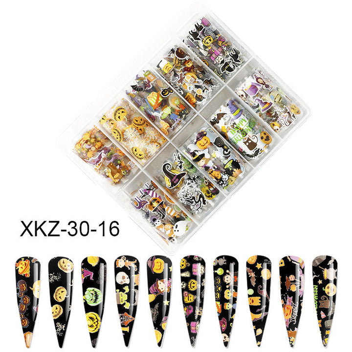 Nail Butterfly Laser Star Transfer Paper Diy European And American Nail Star Transfer Paper Sticker