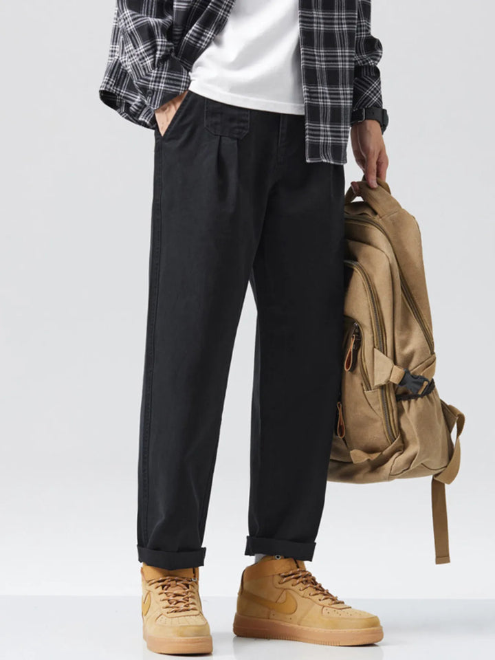 Men's Full Size Loose Fit Pants Plus Size
