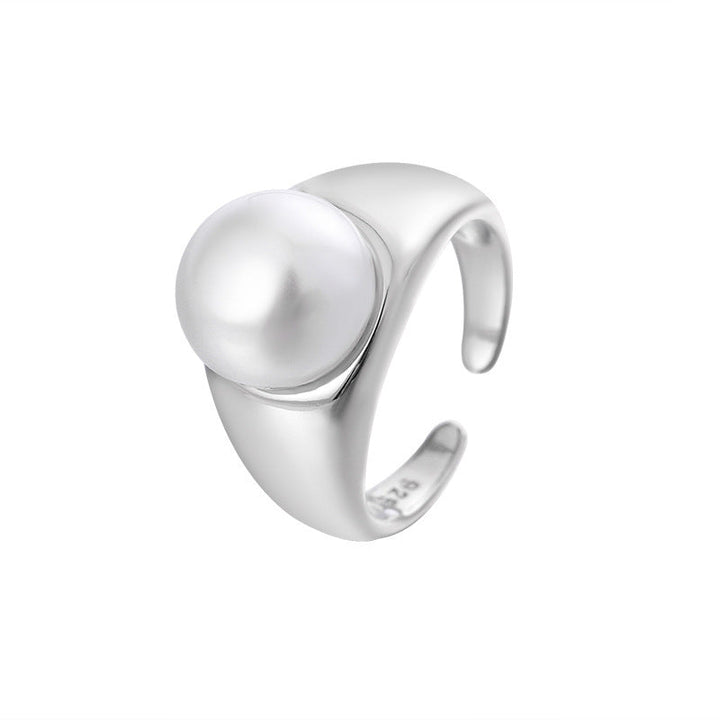 Zircon Inlaid Unique Design Minority Fashion Index Finger Ring