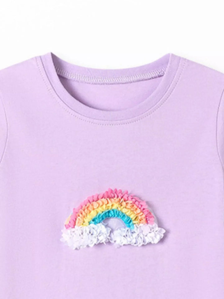 Children's Rainbow Short Sleeve T-Shirt