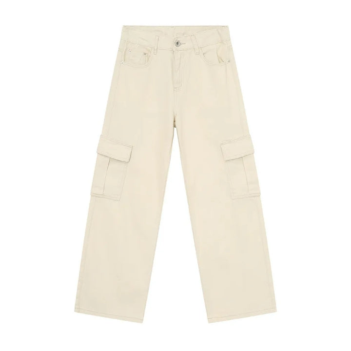 Wide Leg Cargo Jeans