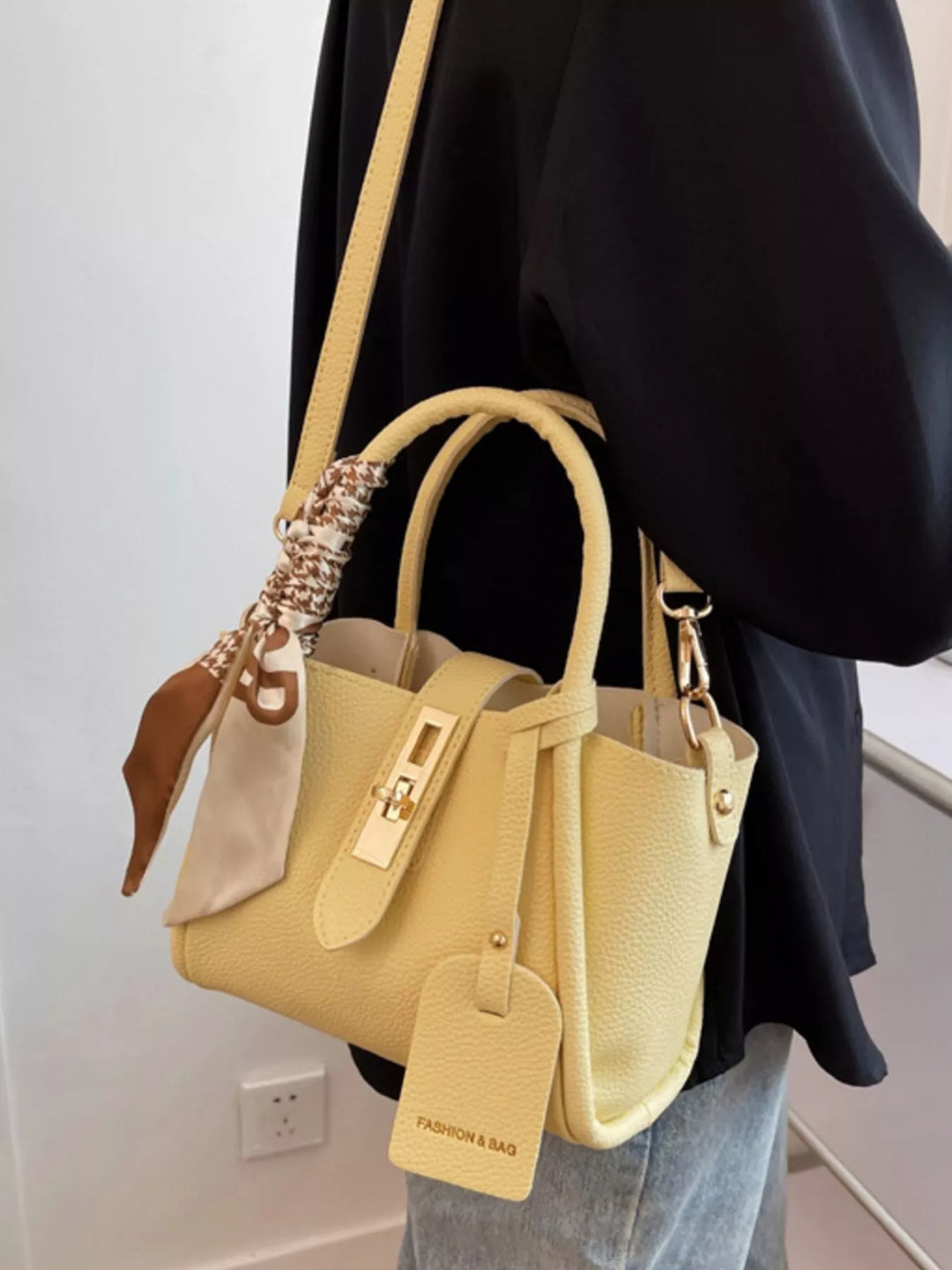 PU Leather Mini Crossbody Bag