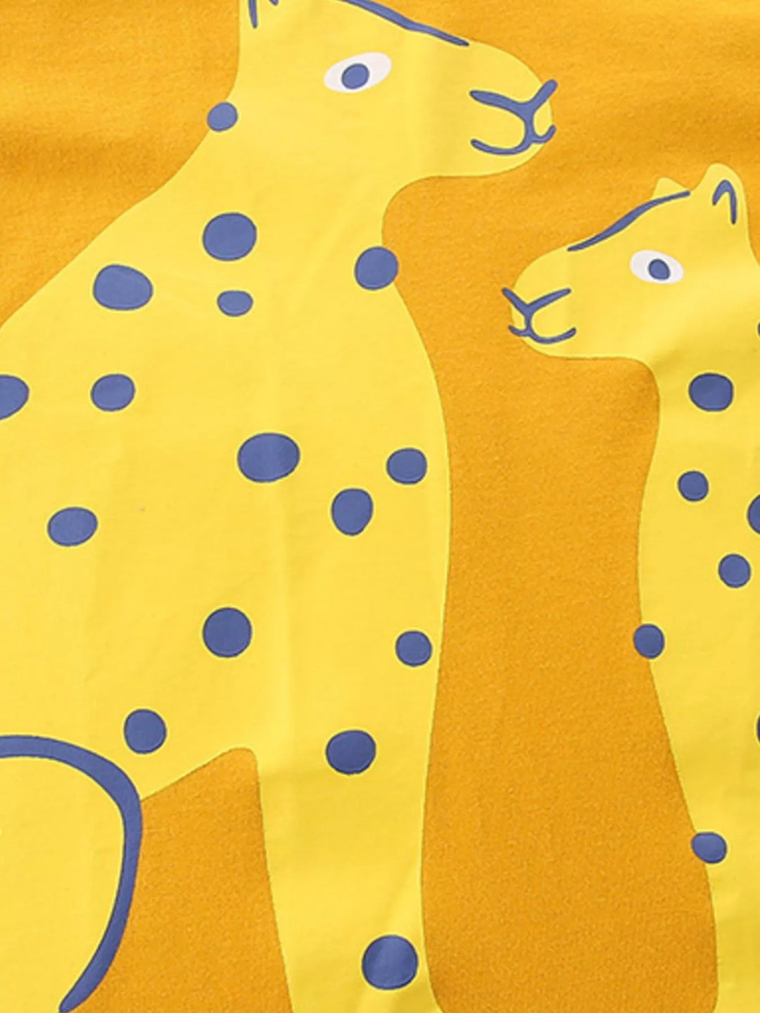 Children's Leopard Print Short Sleeve T-Shirt