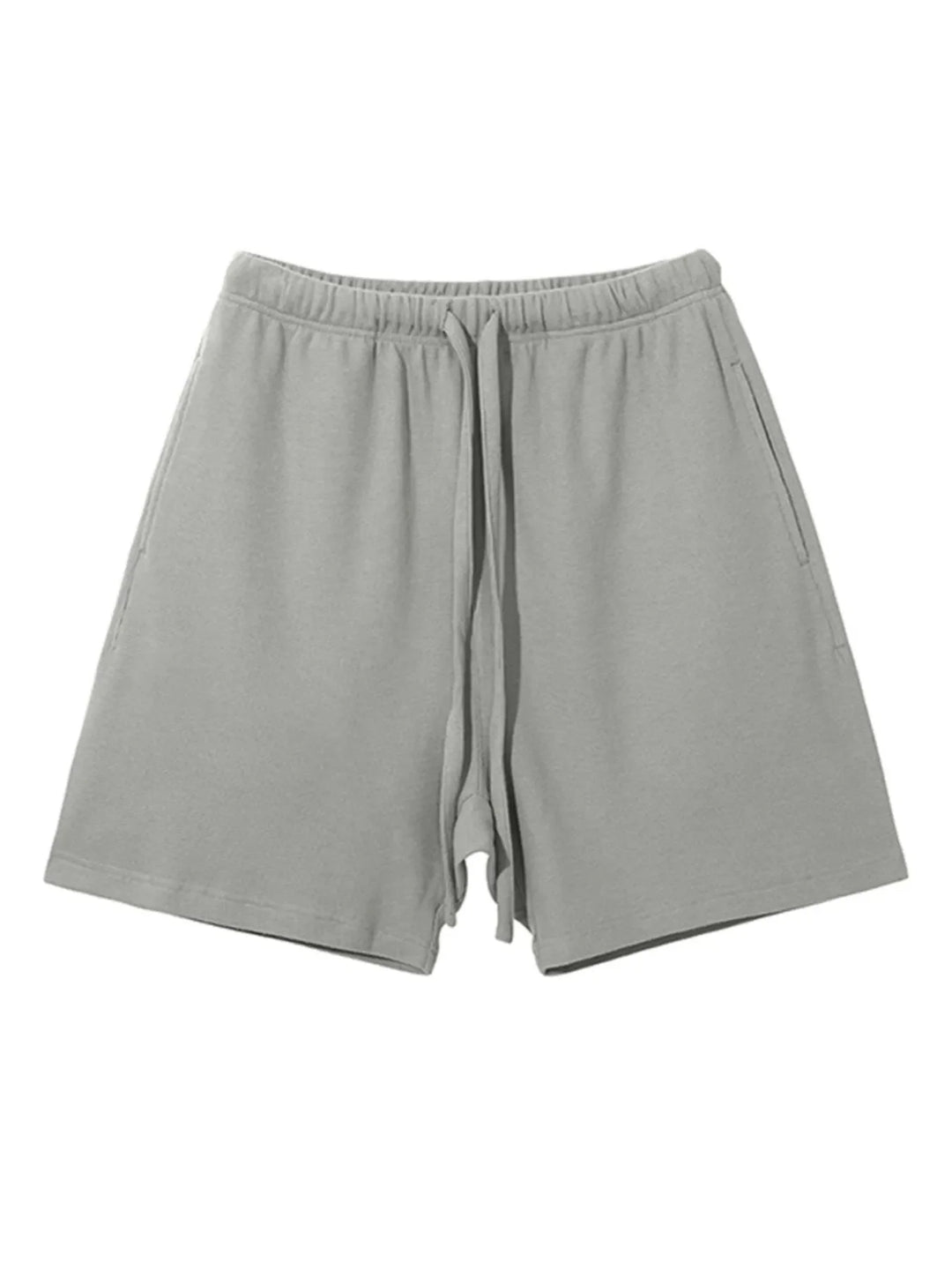 Men's Drawstring Waffle Shorts with Pockets