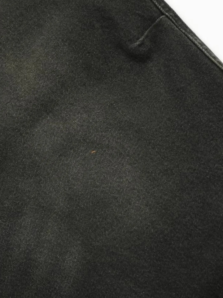 Men's Washed Wide-Leg Baggy Jeans
