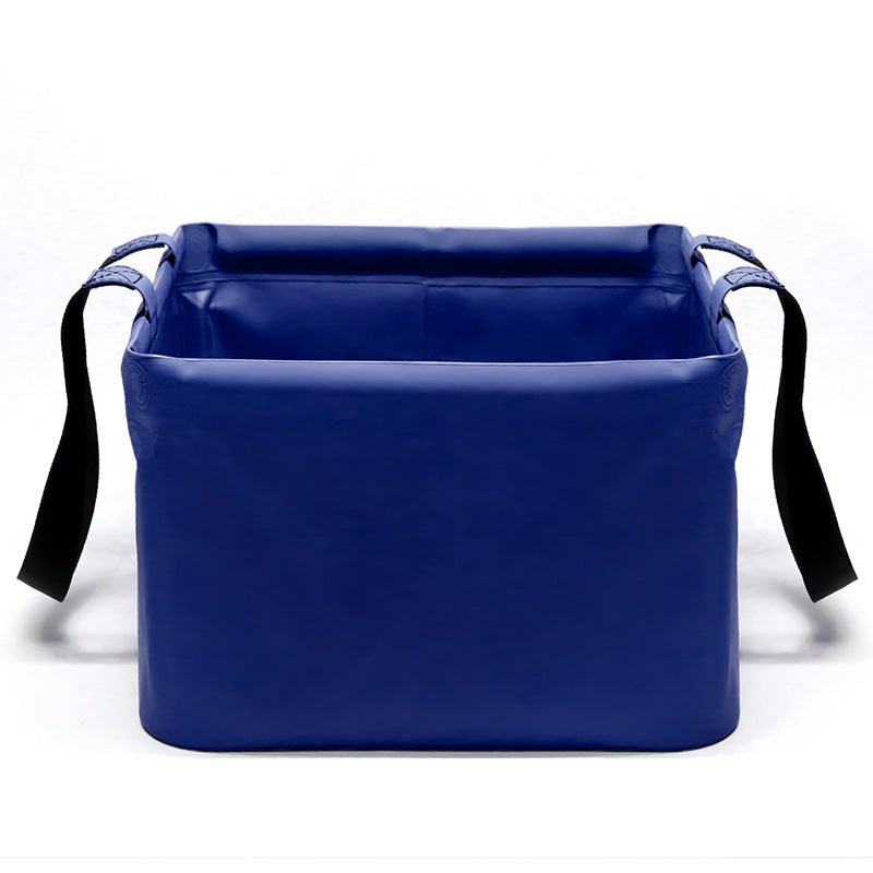 Square Fishing Bucket Folding Outdoor Waterproof