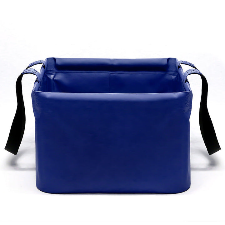 Square Fishing Bucket Folding Outdoor Waterproof