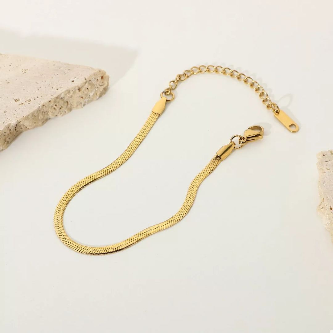 Stainless Steel Minimalist Chain Bracelet