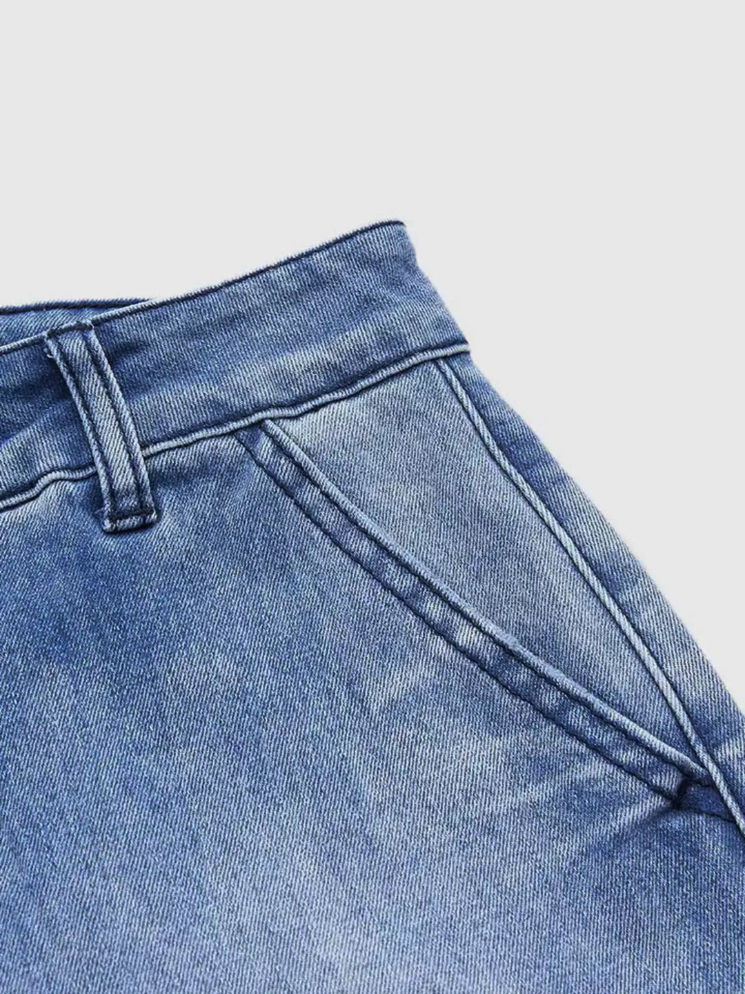 High-Waisted Relaxed Fit Jeans