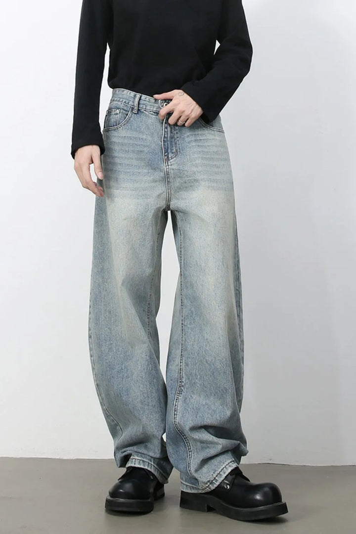 Men's Wide Leg Jeans