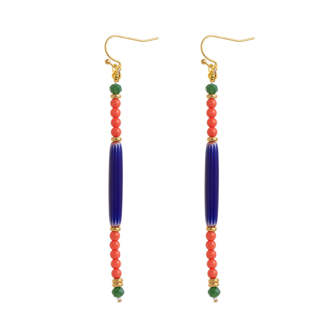 Gold-plated Stainless Steel Stud Earrings