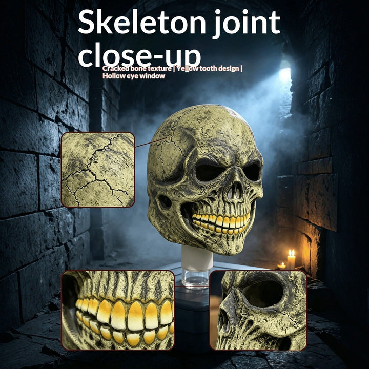 Halloween Skull Mask Soft Silicone Mask