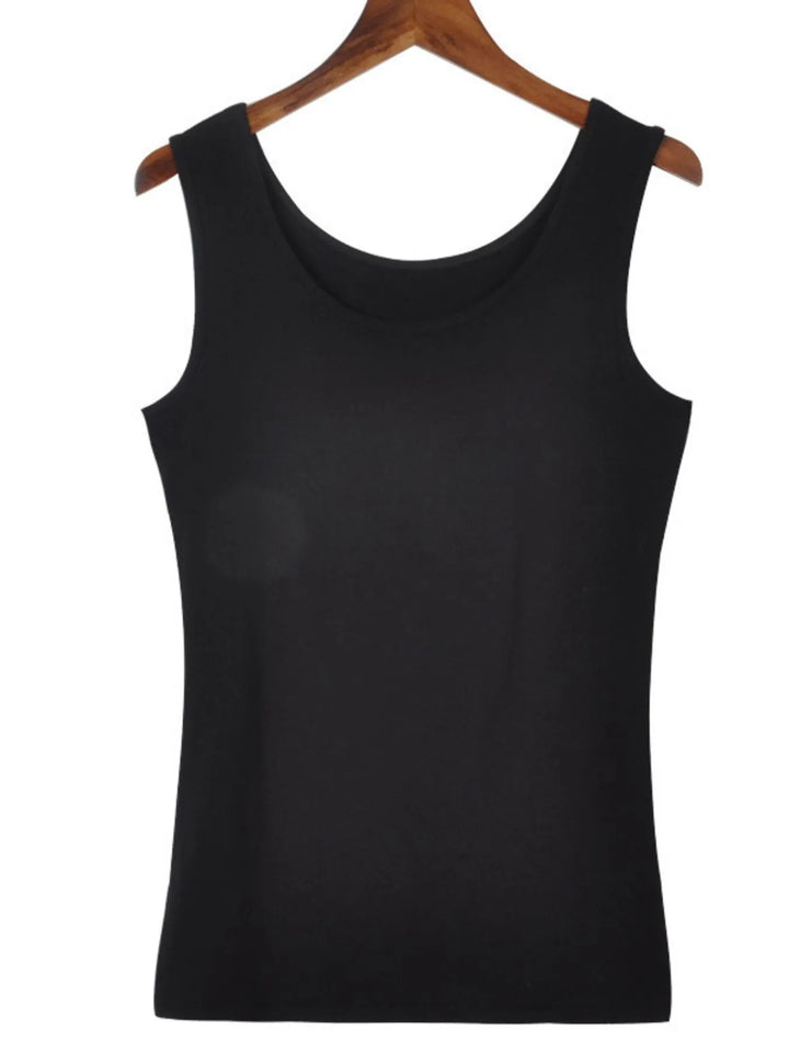 Scoop Neck Wide Strap Tank