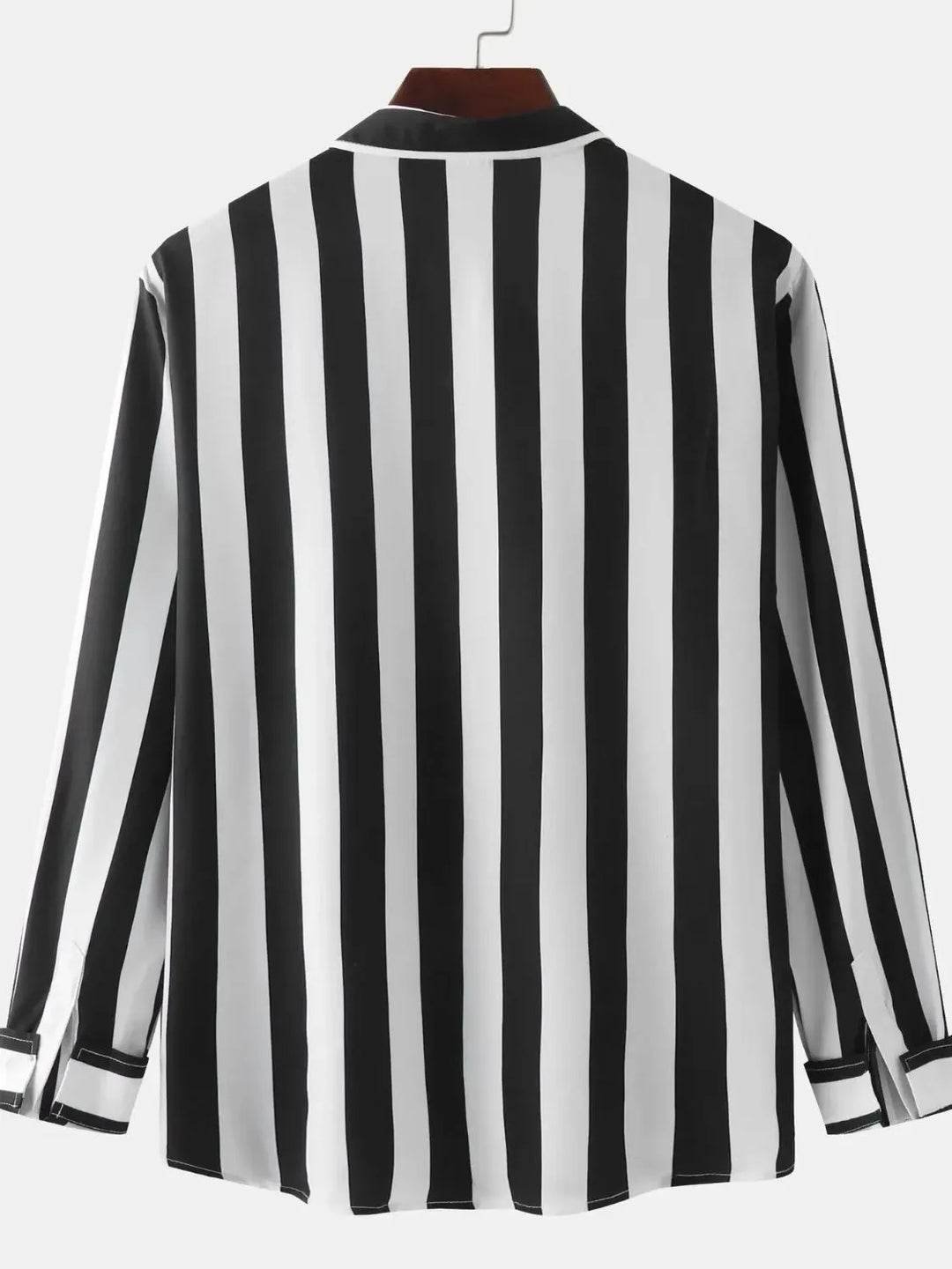Men's Striped Button Down Shirt