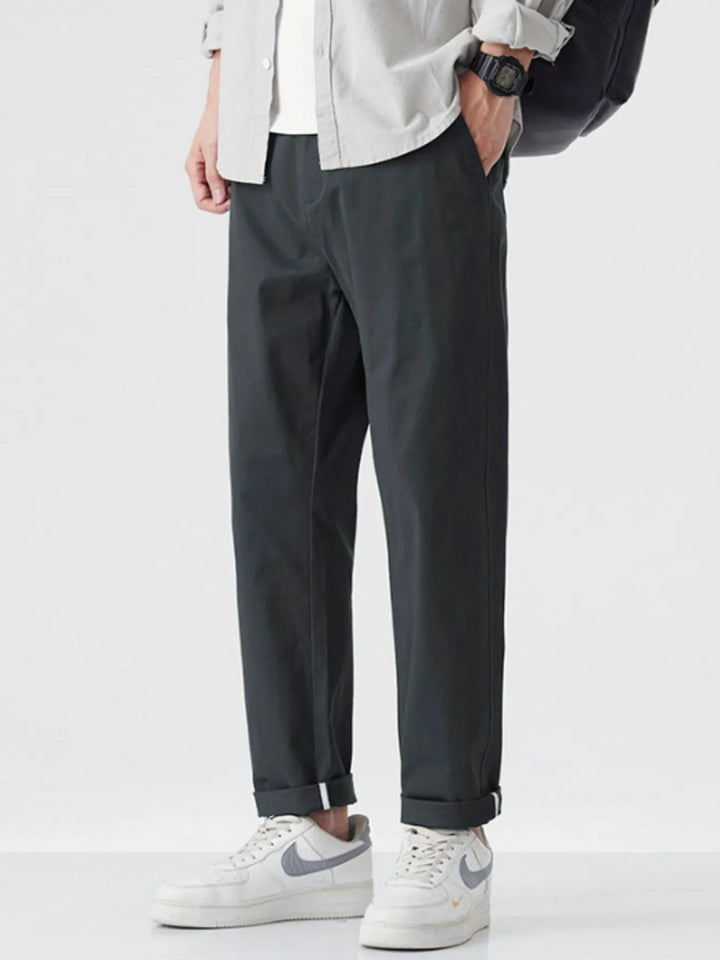 Men's Straight Leg Casual Pants