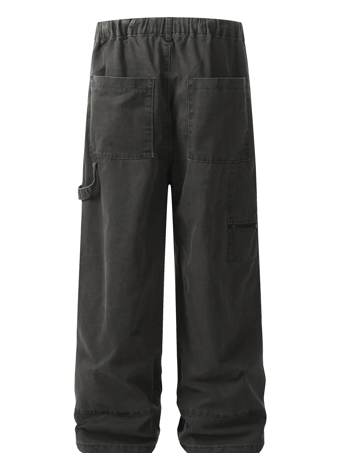 Men's Washed Wide Leg Jeans