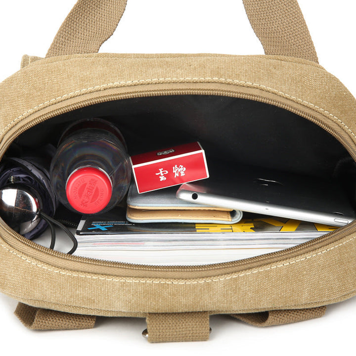 Canvas Trendy Casual Laptop Backpack