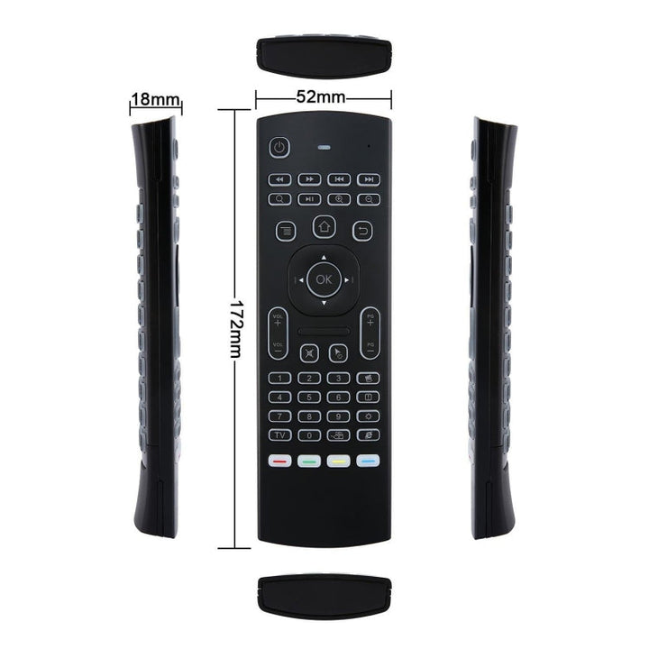 MX3 MX3-L Backlit Air Mouse T3 Smart Voice Remote Control 2.4G RF Wireless Keyboard For X96 mini KM9 A95X H96 MAX Android TV Box