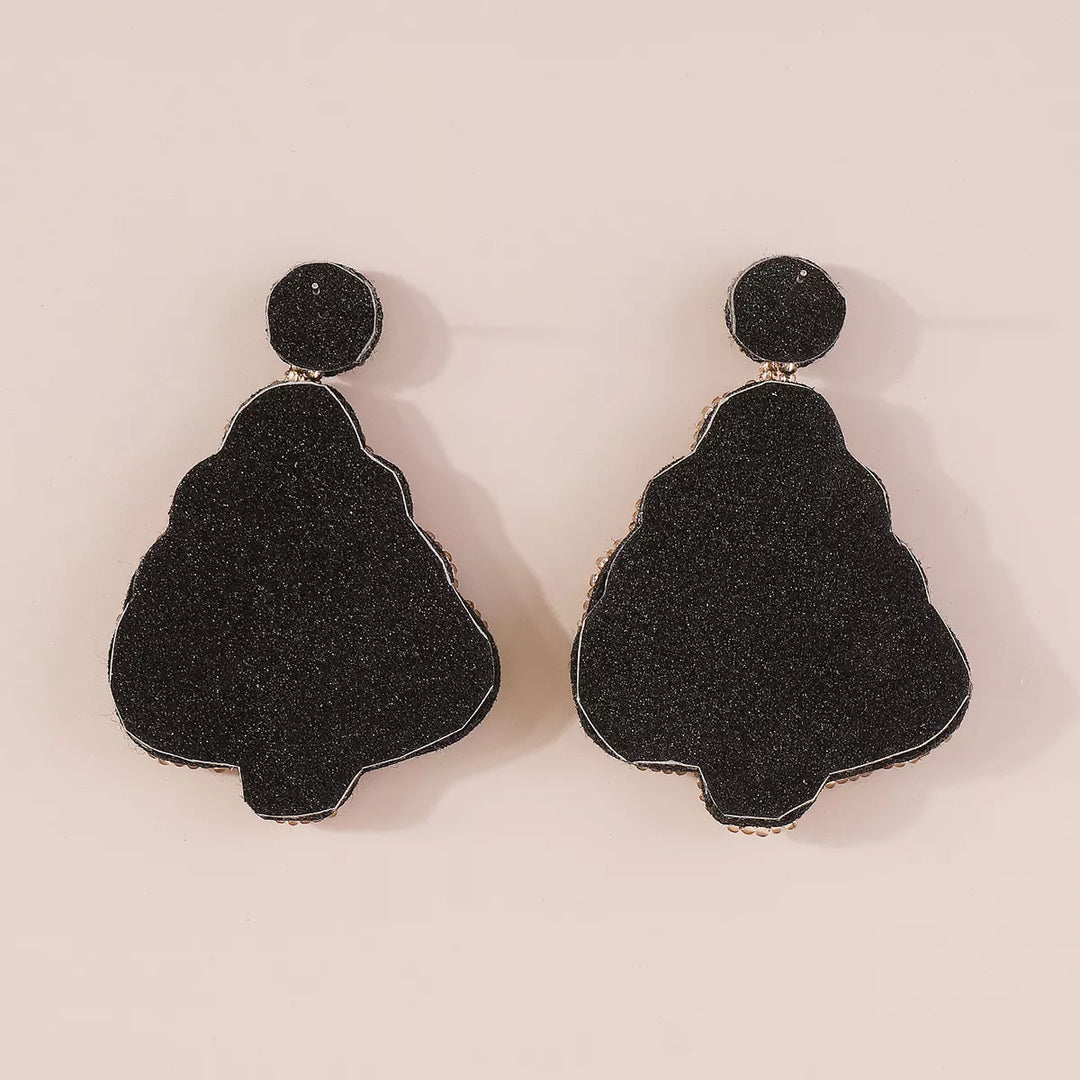 Christmas Tree Dangle Earrings