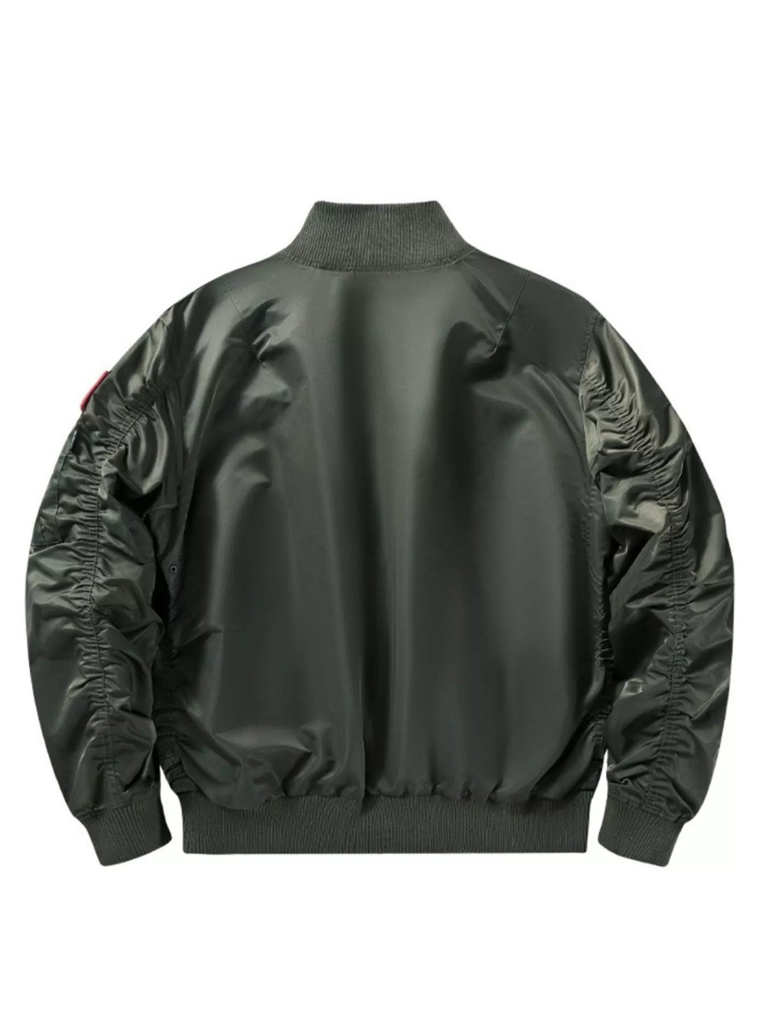 Men's Full Size Zip Up Long Sleeve Jacket Plus Size